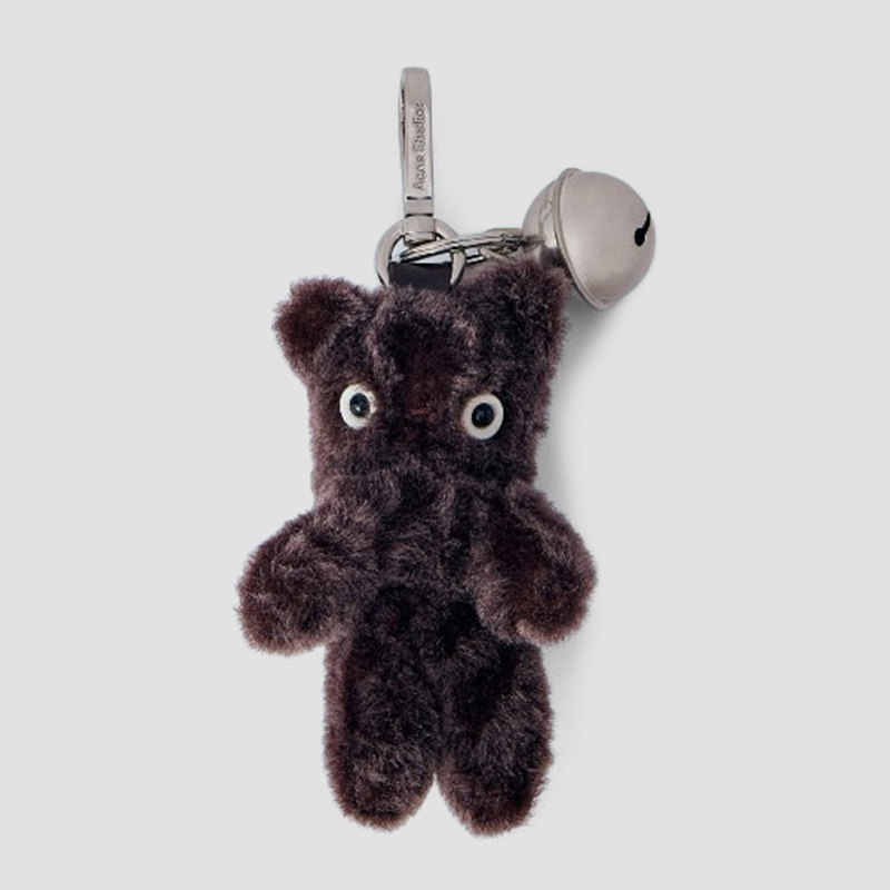 아크네스튜디오 가죽 테디 베어 키체인 C80236 ADN